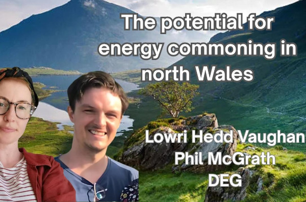The potential for community energy and commons in north Wales